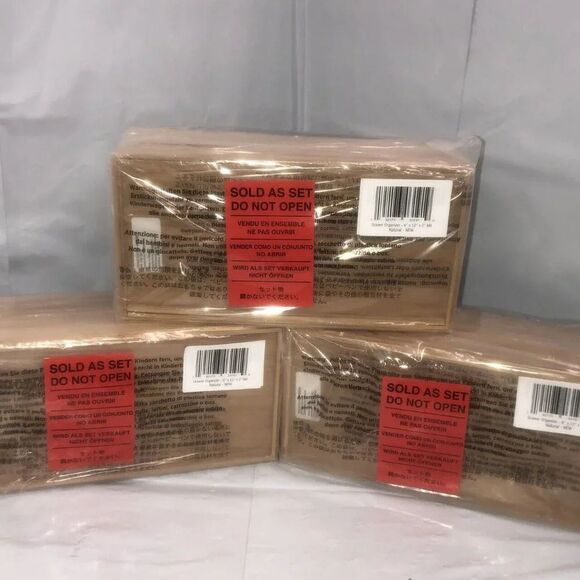 MDesign Bamboo Kitchen Drawer Organizer with Stackable Tray, Eco-Friendly YB19 - Picture 4 of 6